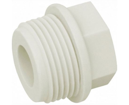 Резьбовая заглушка СТМ PP-R DN 20 ПЛАСТ CPECM020 