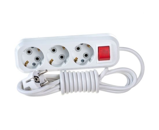 Удлинитель с выключателем 3х3 м Makel Mgp 213 