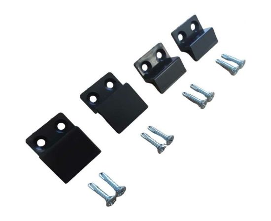 Крепления для москитной сетки ООО ""Полимер-Фарм"" комплект 4 шт. (2 верх, 2 низ) коричневые 04687202902965 