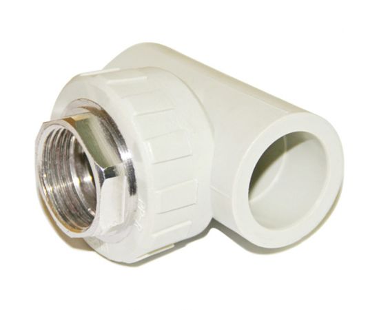 Полипропиленовый тройник Гроссис ВР 25-1/2" 0301788 