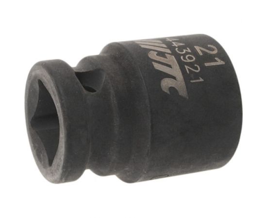 Головка торцевая ударная 12-гранная 1/2""x21 мм, длина 38 мм JTC-443921 – изображение 2