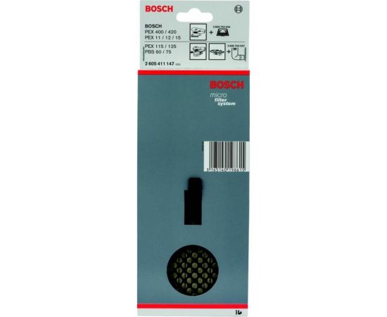 Микрофильтр для эксцентриковых шлифмашин Bosch 2605411147 – изображение 2