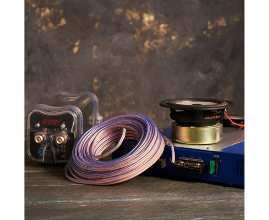 Акустический кабель REXANT BLUELINE 2х1,00 кв.мм, прозрачный 01-6205-3-20 – изображение 2