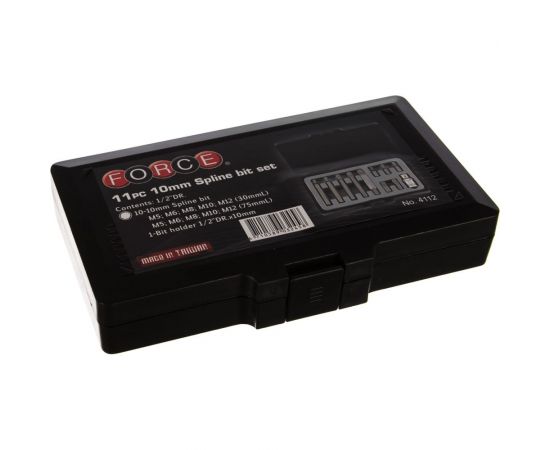 Набор бит-12-лучевая 11 шт. FORCE 4112 – изображение 2