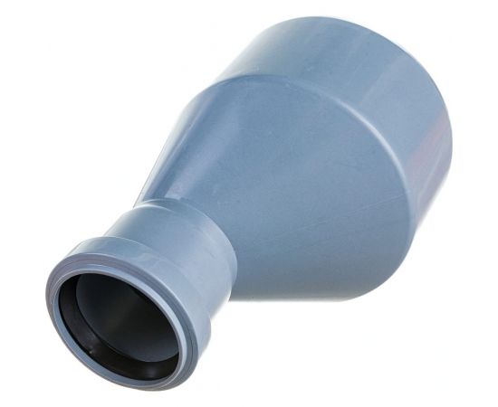 Переход ООО МультиМирПласт 110/50 эксцентрический, серый ПРХ ВК 110/50 – изображение 3