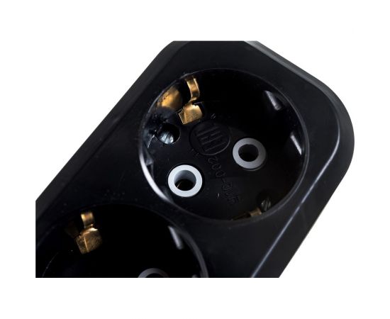 Бытовой удлинитель Gigant с заземлением ПВС 3x0,75 3500Вт 3 гнезда 3м 80083 – изображение 3