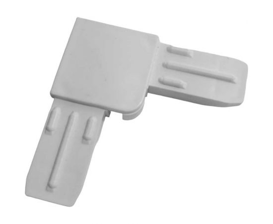 Уголок для профиля москитной сетки ООО ""Полимер-Фарм"" белый, 25 мм 4687202531233 – изображение 3