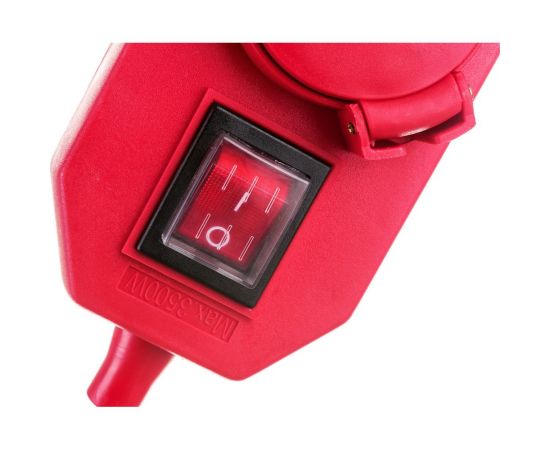 Силовой удлинитель с крышками TDM Уз16-05В IP44, выключатель, 5 мест/5м, ПВС 3х1,0 SQ1302-0016 – изображение 3