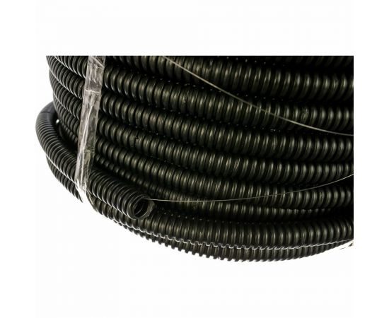 Строительная легкая гофротруба ПНД УРАЛ ПАК 25 мм 50м с протяжкой черная ГФ-1102025-050 – изображение 3
