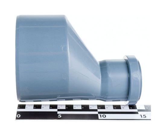 Переход ООО МультиМирПласт 110/50 эксцентрический, серый ПРХ ВК 110/50 – изображение 4