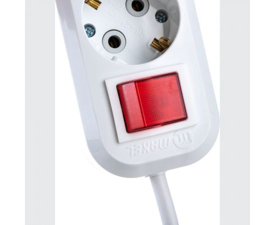 Удлинитель с выключателем 3х3 м Makel Mgp 213 – изображение 4