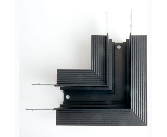 Угловой соединитель для низковольтного встраиваемого магнитного шинопровода FERON черный, LD2004 41980 – изображение 4