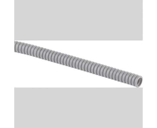 Гофрированная труба ЭРА ПВХ серый ЭКО d 16мм с зонд. легкая 100м Б0036838 – изображение 4