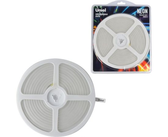 Светодиодная гибкая герметичная лента Uniel NEON ULS-N01-2835-120LED/m-6mm-IP67-DC12V-9W/m-5M-4000K UL-00009083 – изображение 5