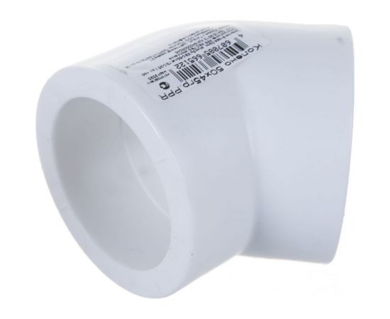 Угольник 45° Политэк ПП d=50 9400005045 – изображение 5