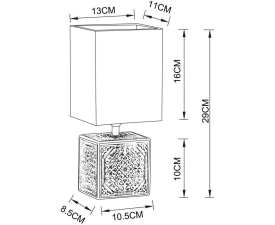 Настольная лампа Arte Lamp FIORI A4429LT-1WA – изображение 5