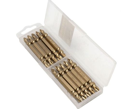 Двусторонняя бита PH2-PH2 Эксперт (10 шт; 65 мм) ПРАКТИКА 036-988 – изображение 8