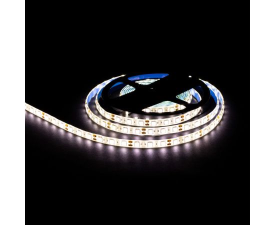 Светодиодная лента OGM 12В, 14,4Вт/м, smd5050, 60д/м, ip65, 12лм/чип, подложка 10мм, 5м, 4000к. / LSE-274 
