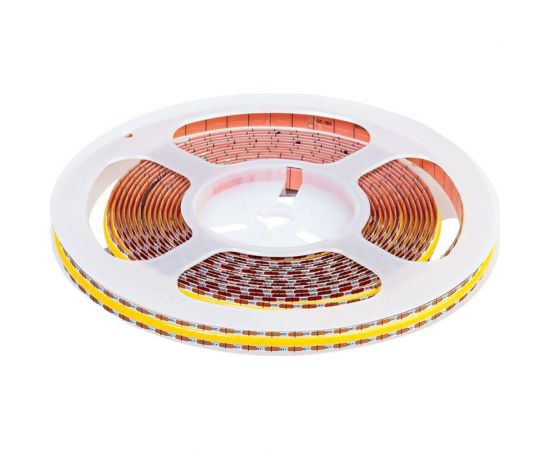 Светодиодная лента MAKSILED 12В, 10Вт/м, 528 д/м, COB, IP20, 5м, ML-R528-COB-WW-S 