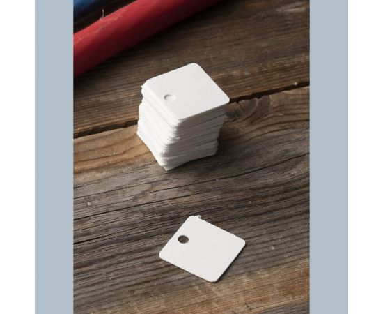 Кабельная маркировочная бирка EKF У-153, малый квадрат (250шт) PROxima mt-153-ss 