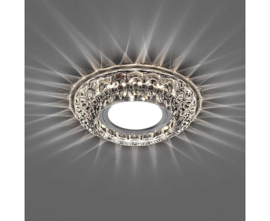 Потолочный светильник FERON 15LED 2835 SMD 4000K, MR16 50W G5.3, прозрачный, CD987 32664 