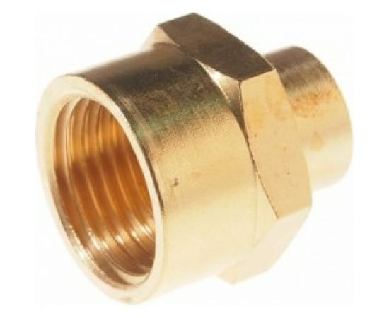 Соединитель резьбовой внутренняя резьба 1/2х1/4 ROCKFORCE RF-FF08/04 