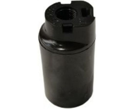 Карболитовый подвесной патрон REV Е14, черный 24606 0 