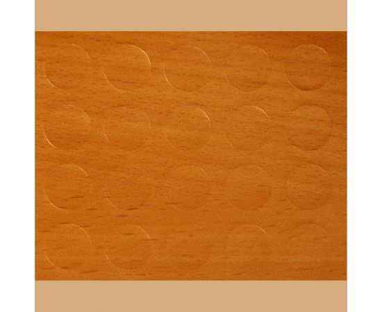 Заглушка Невский Крепеж самоклейка 12 мм, бук, 20 шт. 801758 