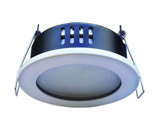 Встраиваемый светильник Ecola GX53 H9 защищенный IP65 без рефлектора, белый 98х55 FW5365ECB 