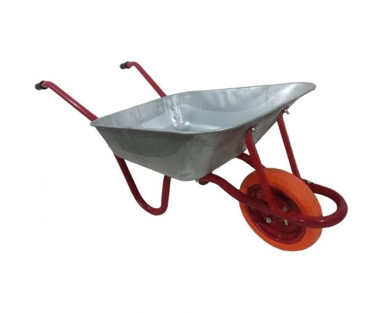 Садово-строительная тачка LWI 90 л, 180 кг, с полиуретановым колесом LWI90ПУСад 