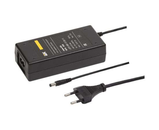 Драйвер IEK LED ИПСН, 60Вт, 12В, сетевая вилка-блок-JacK, 5.5мм, IP20 LSP2-060-12-20-11 
