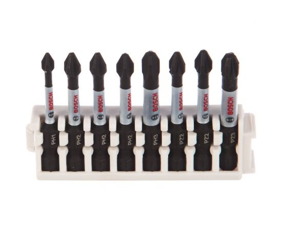 Набор ударных бит Impact Control (PH1, PH2, PH3, PZ2, PZ3; 50 мм) 8 шт. Bosch 2608522328 
