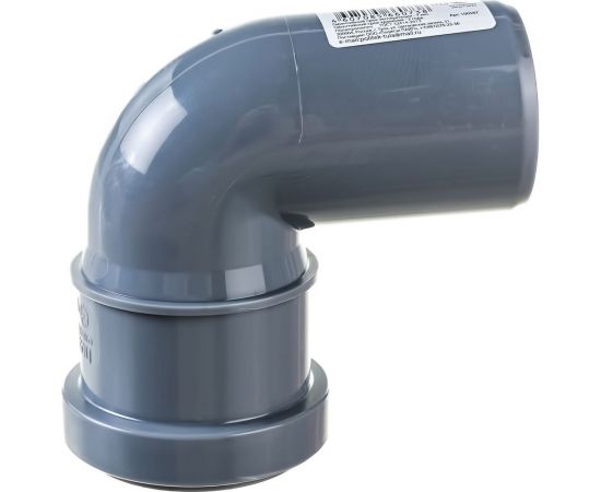 Отвод ПОЛИТЭК 50 мм, 87.5 градусов 100587 