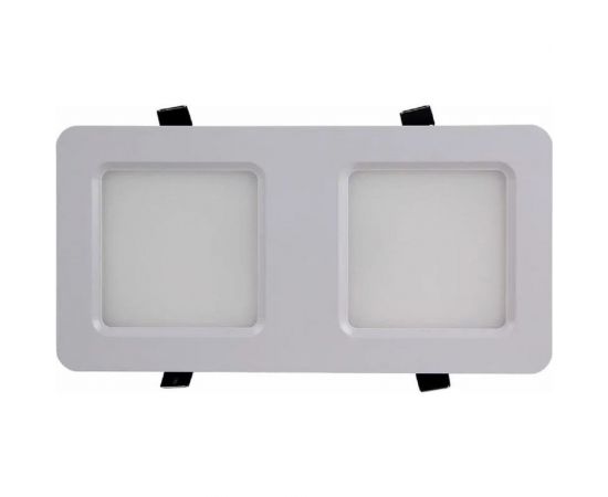 Светодиодный встраиваемый светильник Apeyron Грильято, 12Вт, 1200Лм, 6500К, 100х200х27мм. 42-014 