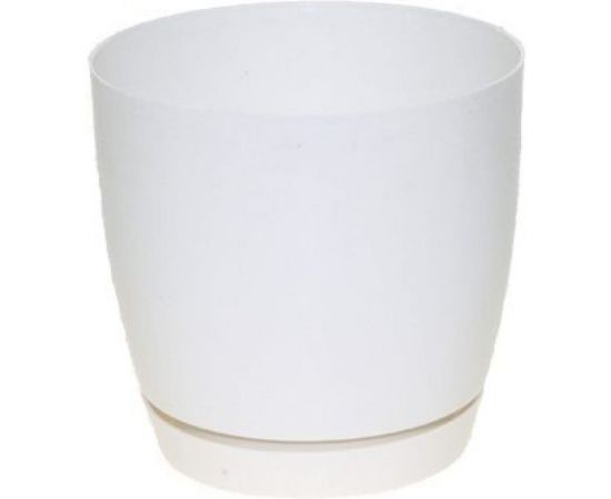 Кашпо с поддоном FormPlastic Toscana 0741-011 1.6 л, белое 014322 