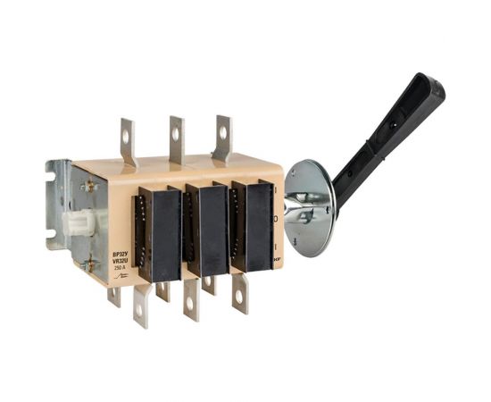 Выключатель-разъединитель EKF ВР32У-35A31240-R 250А, 1 направление, с дугогасительными камерами, с передней смещенной рукояткой MAXima uvr32-35a31240-r 