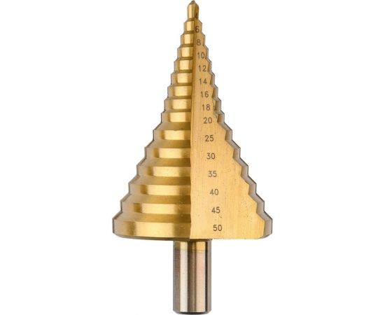 Сверло ступенчатое по металлу 4-50 мм, 15 ступеней TORGWIN T250130 