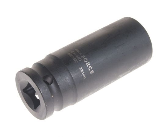 Головка торцевая 6-гранная ударная 22 мм, 1/2"", удлиненная L=80 мм ROCKFORCE RF-4458522 
