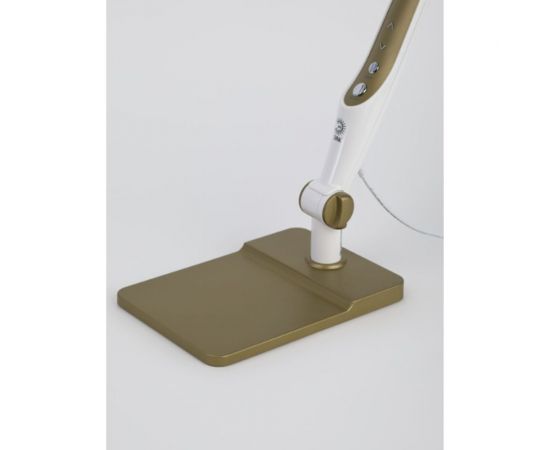 Настольный светодиодный светильник ЭРА NLED-497-12W-G на струбцине и с основанием, золото Б0052773 – изображение 12