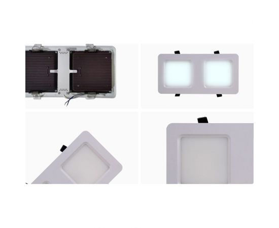 Светодиодный встраиваемый светильник Apeyron Грильято, 12Вт, 1200Лм, 6500К, 100х200х27мм. 42-014 – изображение 16