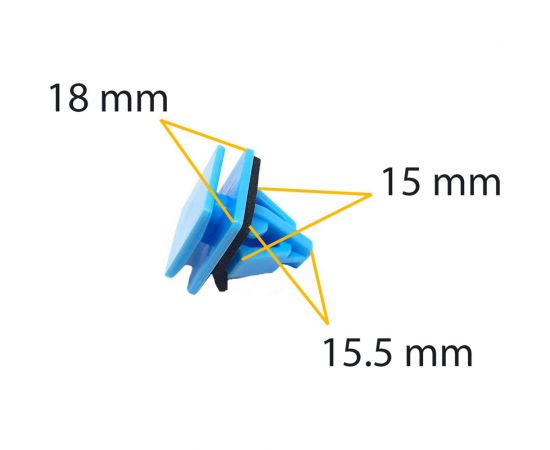 Автокрепеж для Hyundai/Kia 10 шт 877583L000 КрепАвто 1138 – изображение 2
