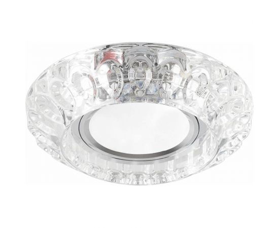 Потолочный светильник FERON 15LED 2835 SMD 4000K, MR16 50W G5.3, прозрачный, CD987 32664 – изображение 2