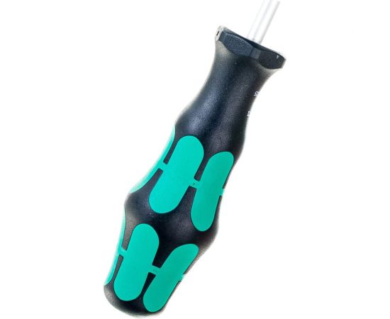 Шлицевая отвёртка WERA 335 SB SL 5,5x1x125 мм, на подвесе WE-100044 – изображение 2