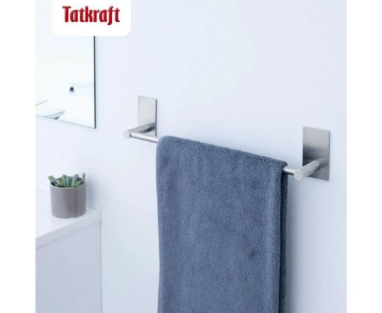 Планка для полотенец Tatkraft John Self адгезивная, L40xH8xW6 cм, выдерживает до 5 кг 11328 – изображение 2