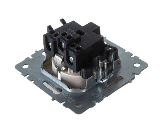 1-местная розетка IEK Brite рс11-1-0-бра с заземлением, без защитных шторок, 16А, алюминий BR-R11-16-K47 – изображение 2