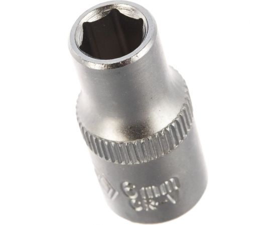 Торцевая головка КОБАЛЬТ 1/4, 6мм, Cr-V 643-217 – изображение 2