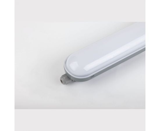 Линейный светодиодный светильник ЭРА SPP201-0-40K-018 IP65, 18Вт, 1710Лм, 4000К, 600мм, матовый, 12/180 Б0047172 – изображение 2