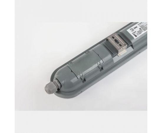 Линейный светодиодный светильник ЭРА SPP201-0-40K-018 IP65, 18Вт, 1710Лм, 4000К, 600мм, матовый, 12/180 Б0047172 – изображение 3