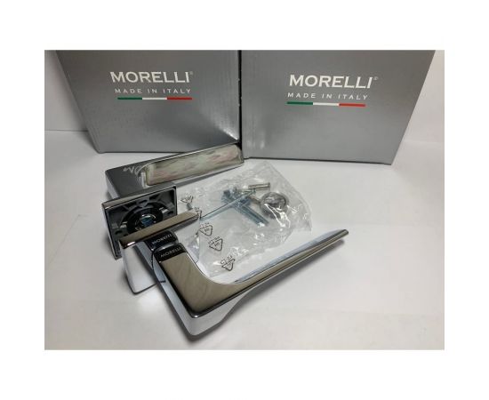 Дверная ручка MORELLI FIORD-SQ CRO цвет - хром 9012307 – изображение 3