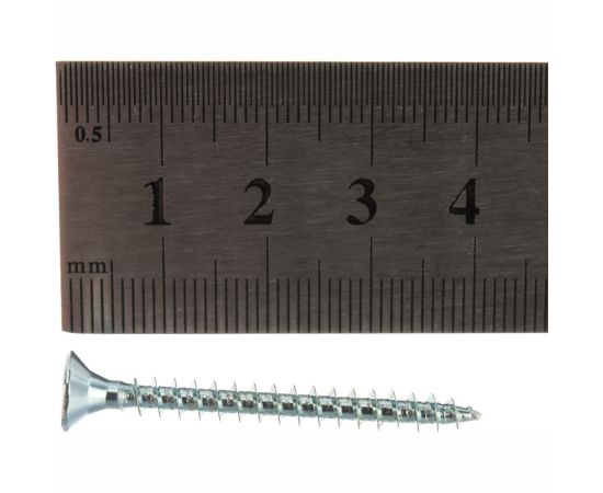 Саморез Tech-Krep ШУц 4,0х40 потайная головка 15 шт, пакет 102430 – изображение 3